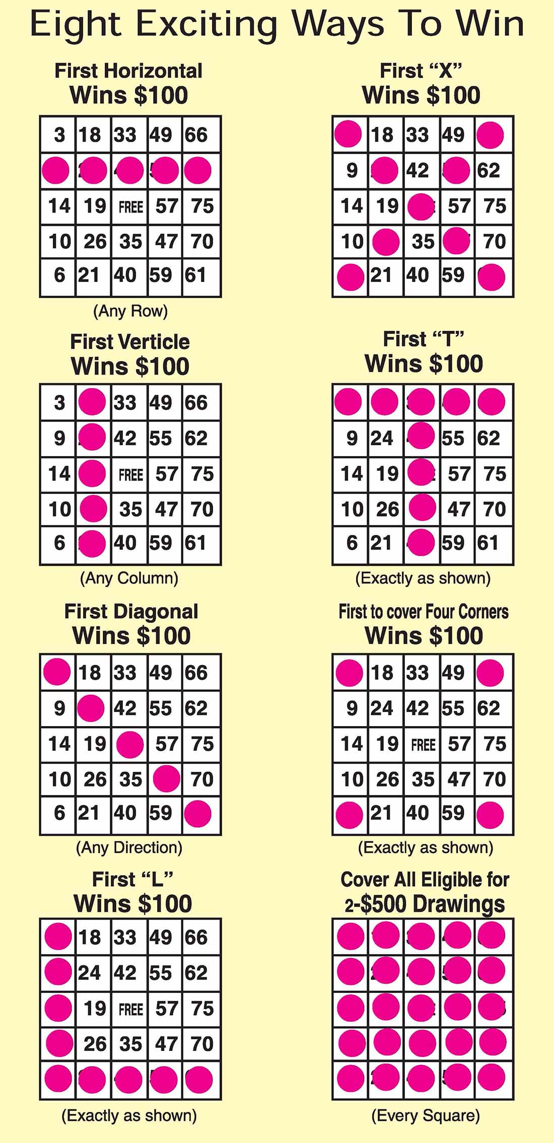 Senior Bingo Game